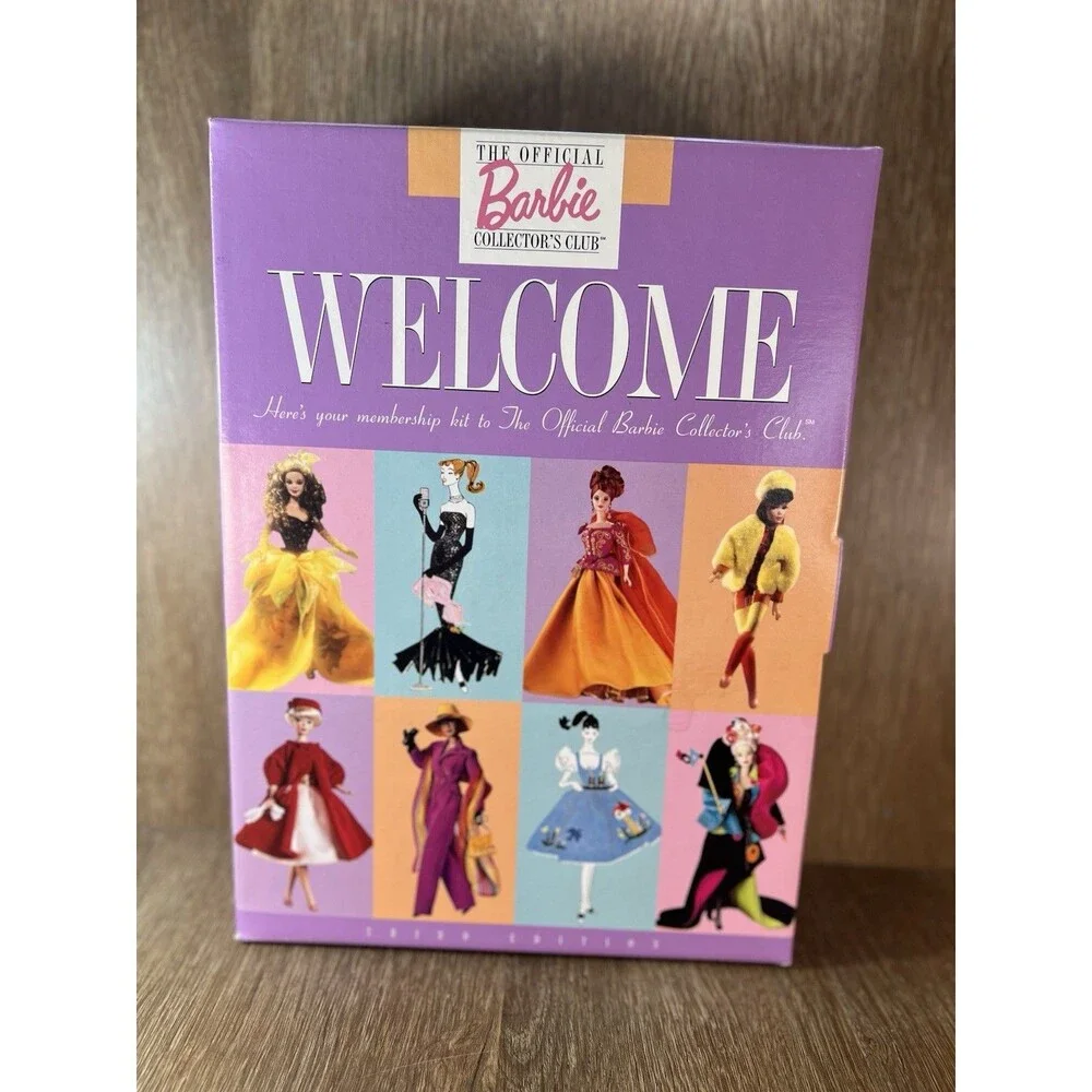 NEW 1998 The OFFICIAL Barbie Collector's Club Welcome Kit Third Edition‎ Mattel